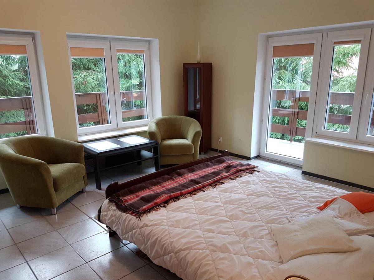 Duzy Dom Wilkasy Zalesie 100M Od Plazy Villa Exterior foto