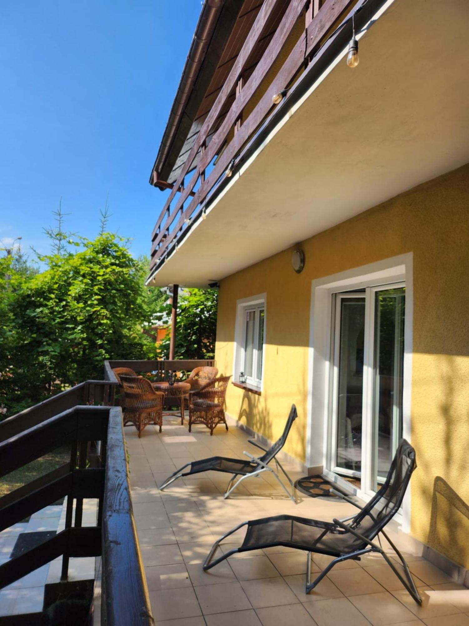 Duzy Dom Wilkasy Zalesie 100M Od Plazy Villa Exterior foto